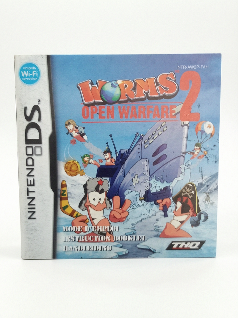 Notice seule Worms 2 Nintendo DS