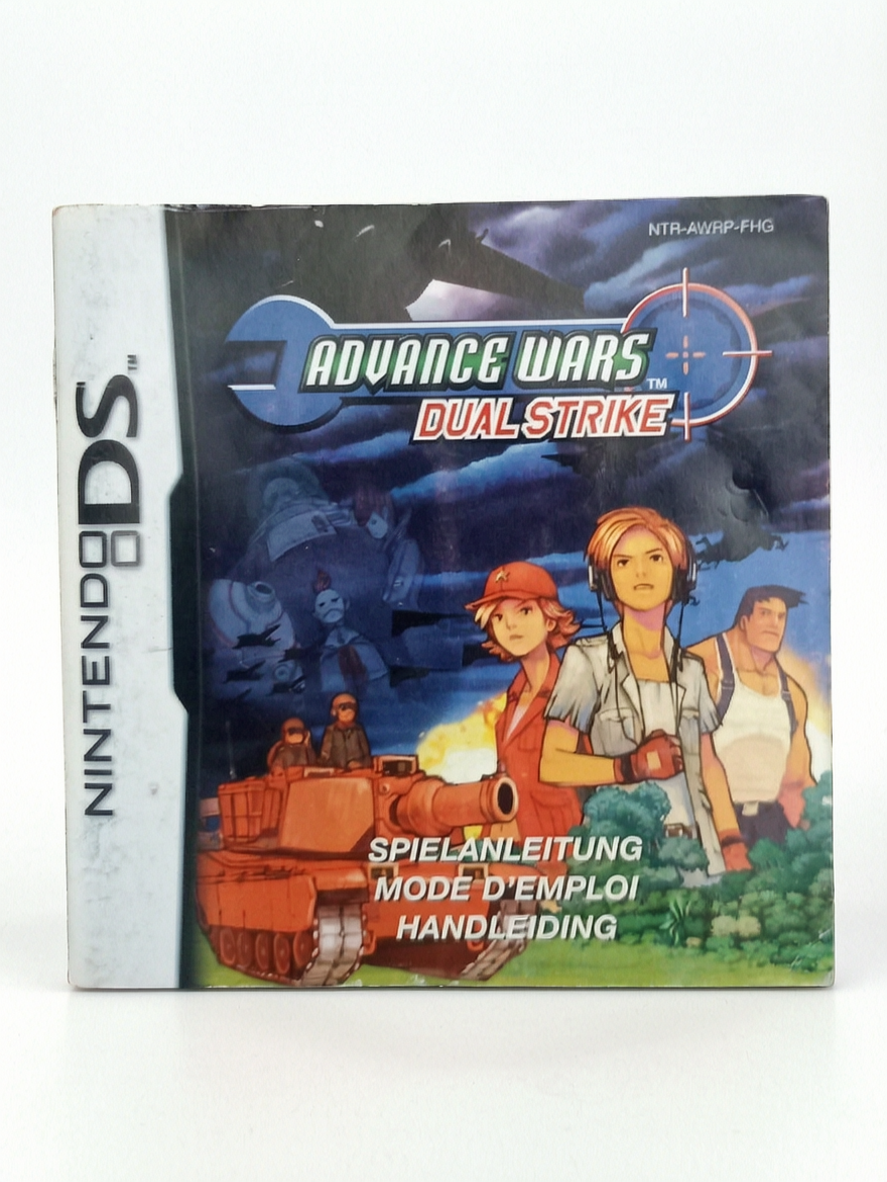 Notice seule Advance Wars Dual Strike Nintendo DS