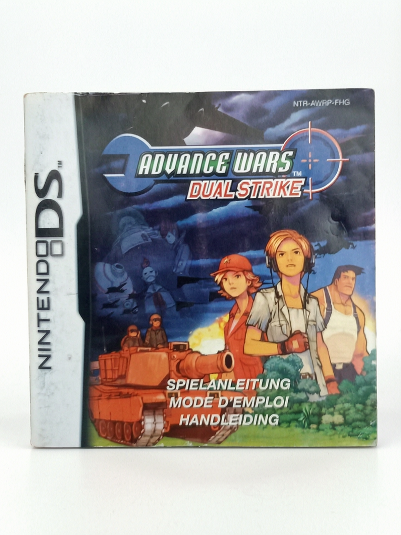 Notice seule Advance Wars Dual Strike Nintendo DS