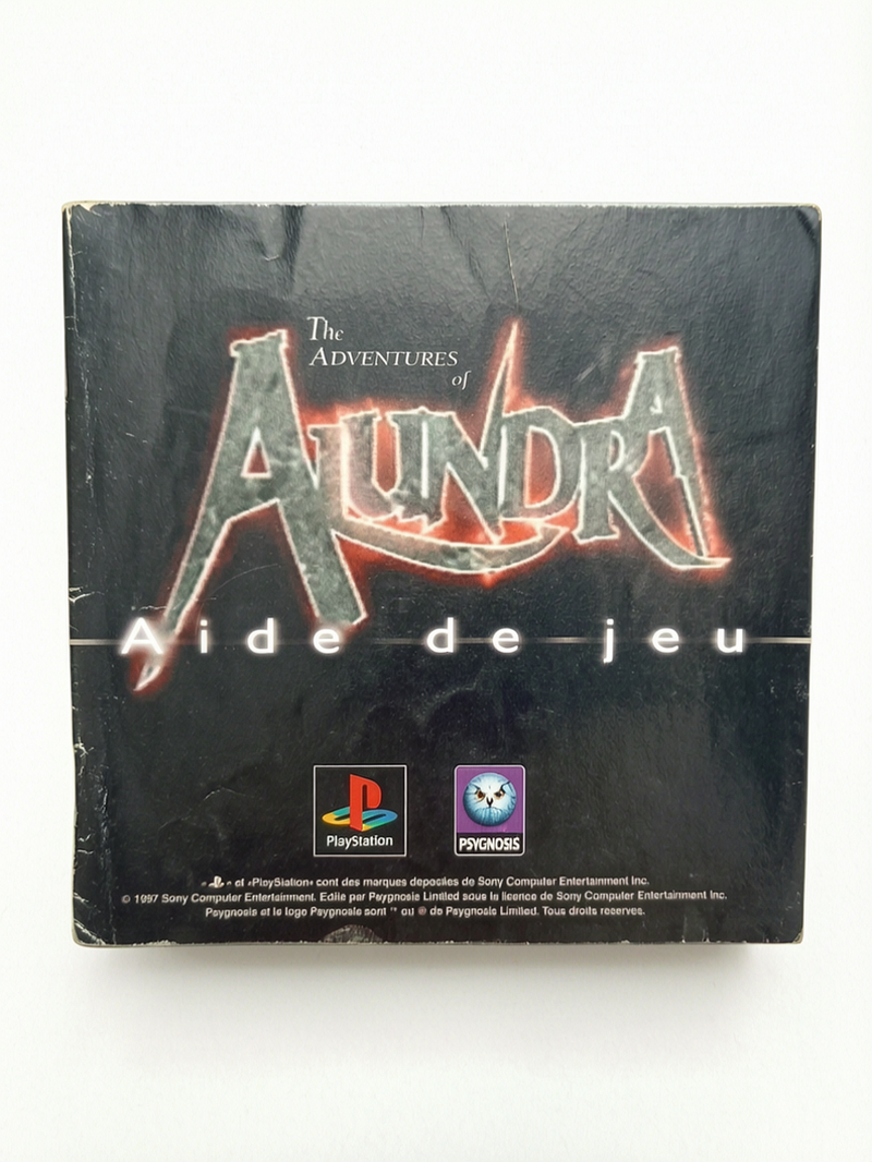 Notice seule Alundra Aide de jeu playstation 1 (PS1)