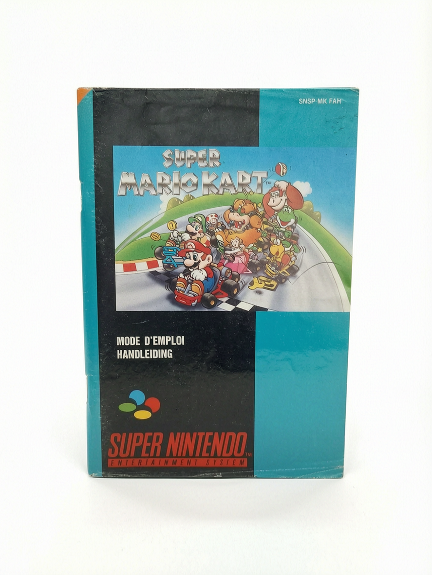 Notice Super Mario Kart Super Nintendo (SNES)