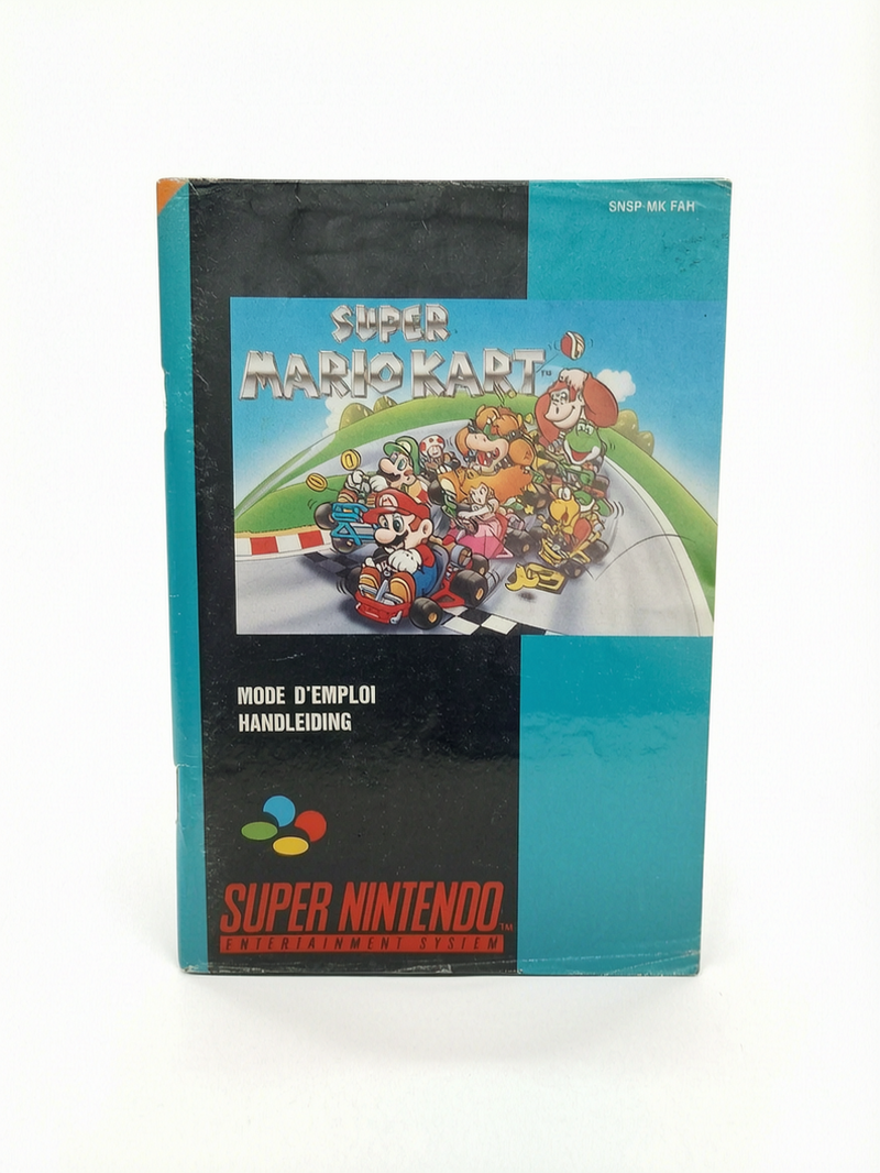 Notice Super Mario Kart Super Nintendo (SNES)