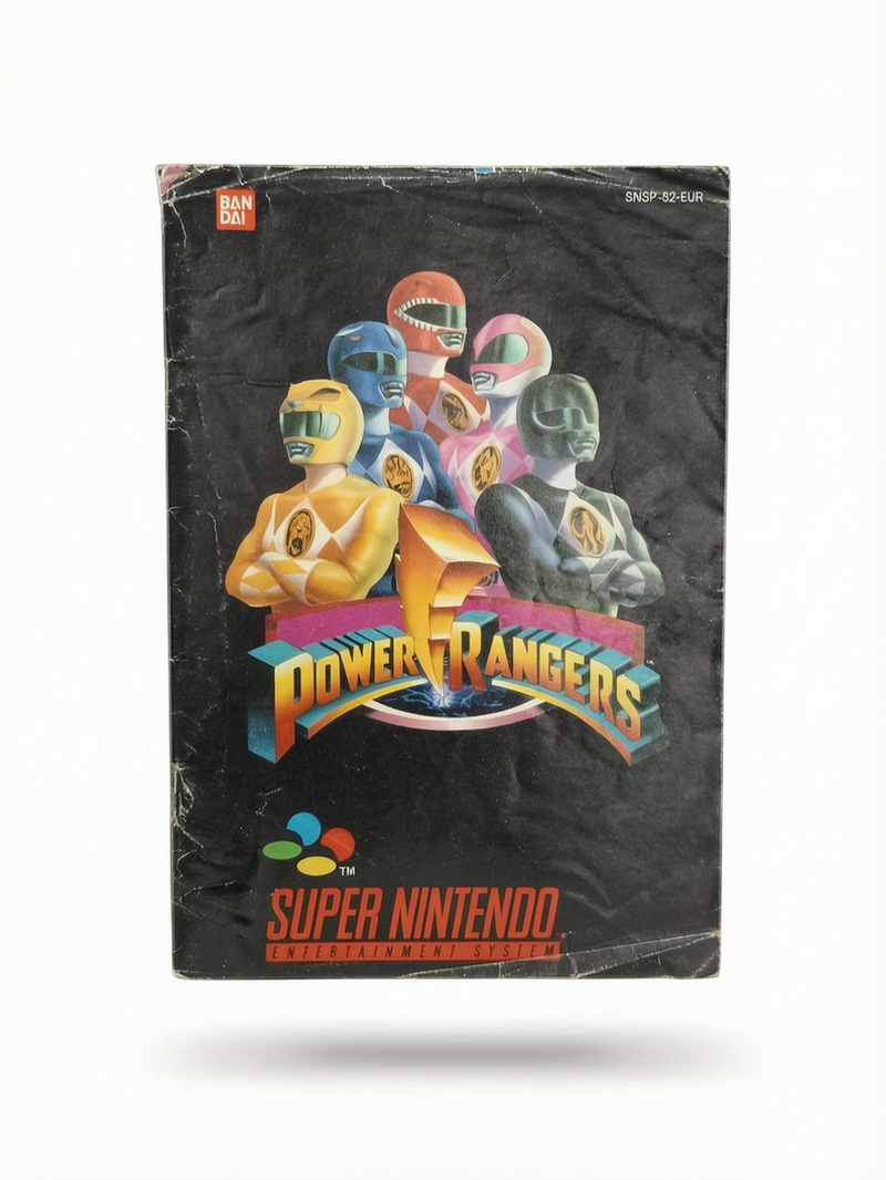 Notice seule Power Ranger Super Nintendo (SNES)