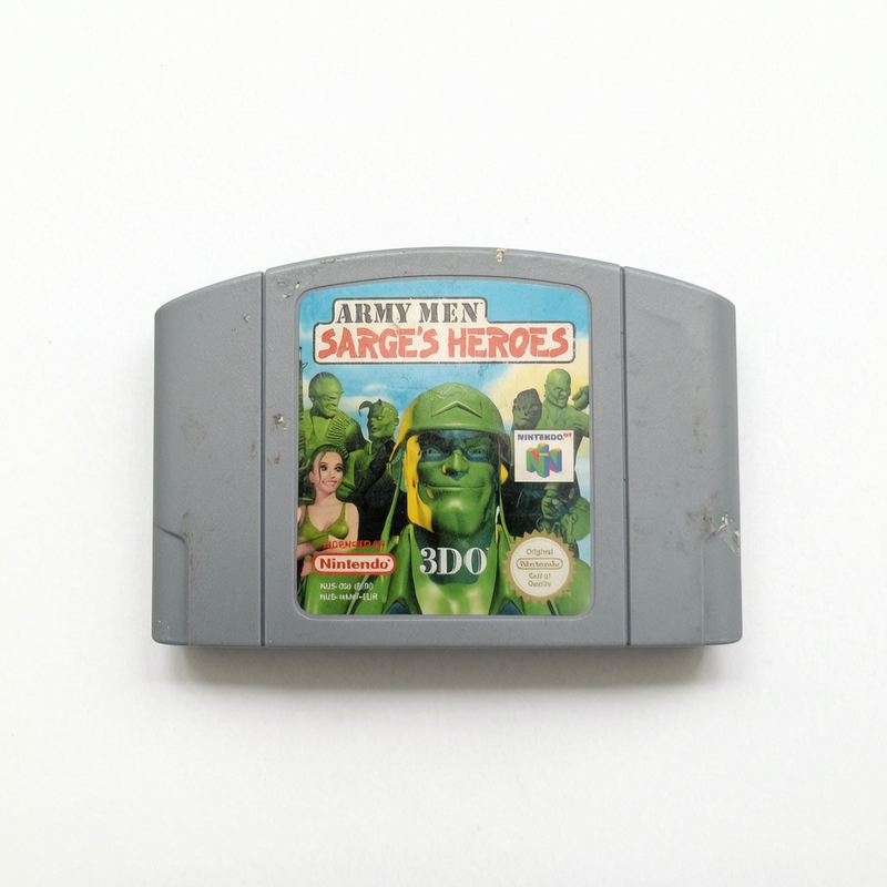Army Men sarge's heroes Nintendo 64 N64