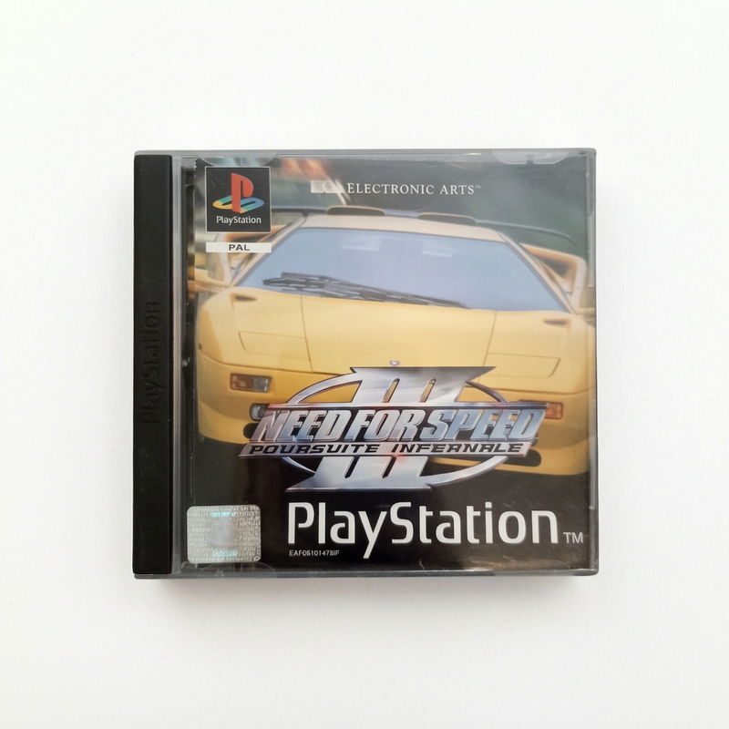 NEED FOR SPEED III POURSUITE INFERNALE playstation 1 (PS1)