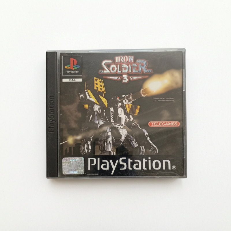 IRON SOLDIER 3 playstation 1 (PS1)