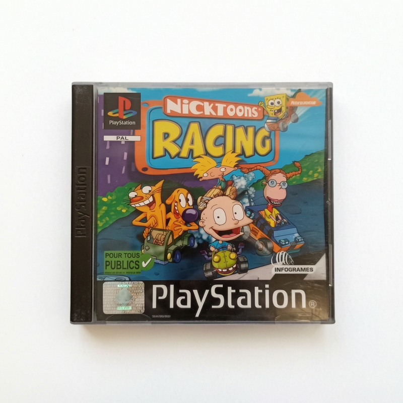 NICKTOONS RACING playstation 1 (PS1)