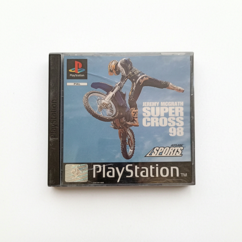 JEREMY MC GRATH SUPER CROSS 98 playstation 1 (PS1)