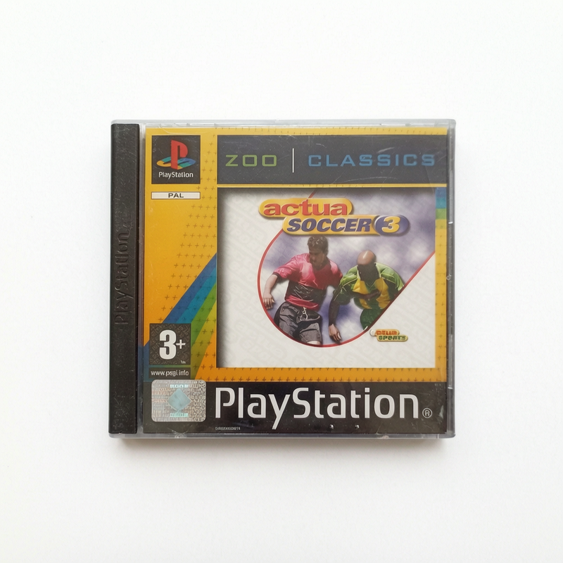 ACTUA SOCCER 3 playstation 1 (PS1)