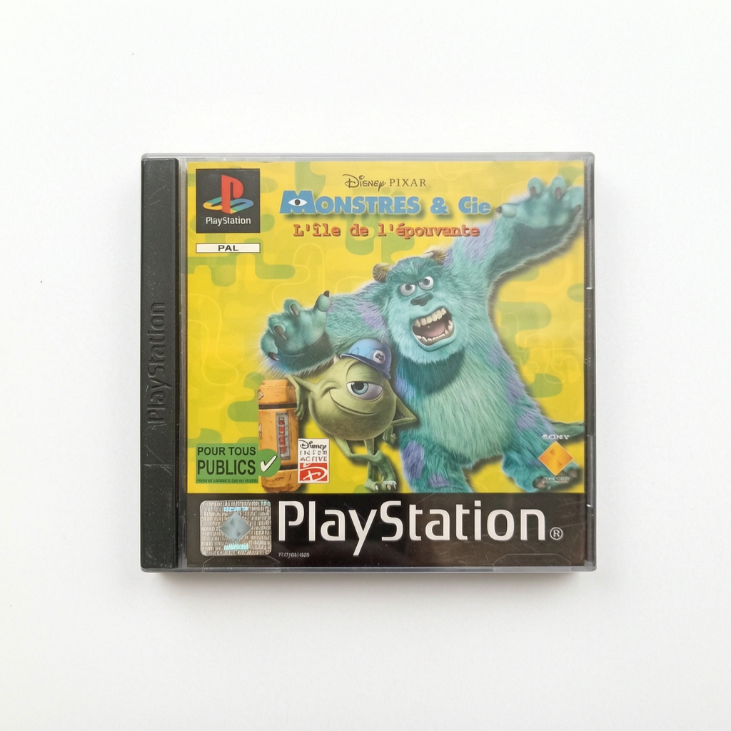 DISNEY/ PIXAR MONSTRES & CIE L ILE DE L’EPOUVANTE playstation 1 (PS1)