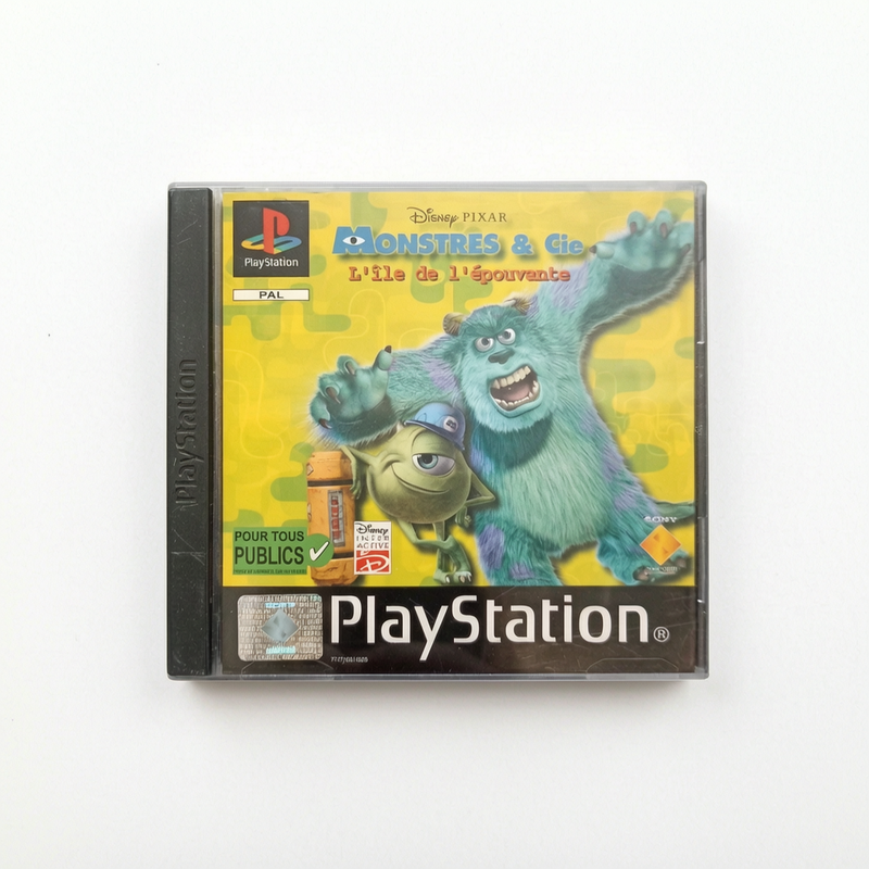 DISNEY/ PIXAR MONSTRES & CIE L ILE DE L’EPOUVANTE playstation 1 (PS1)