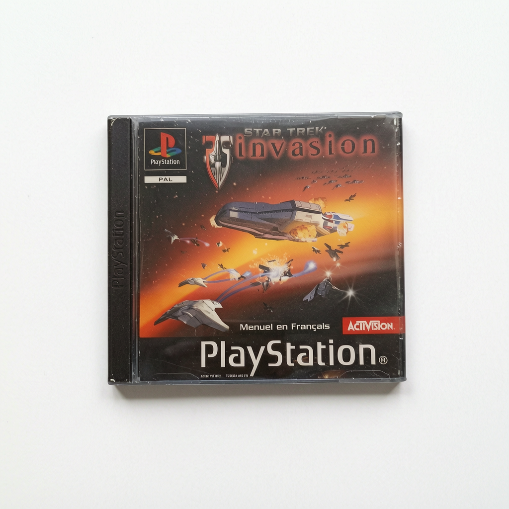 STARTRECK INVASION playstation 1 (PS1)