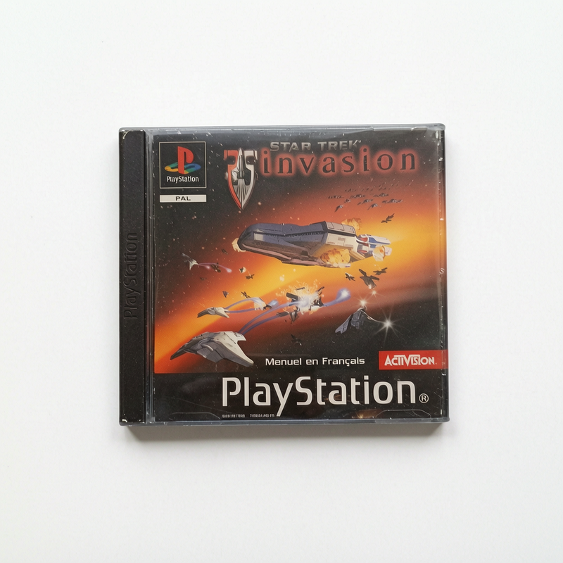 STARTRECK INVASION playstation 1 (PS1)