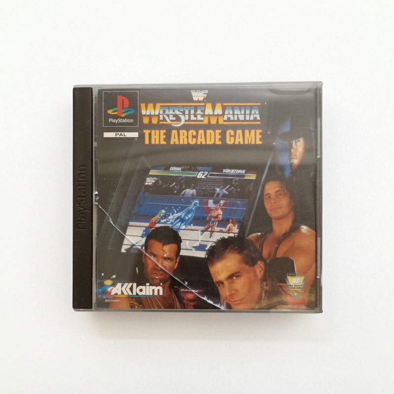 WWF WRESTLEMANIA THE ARCADE GAME playstation 1 (PS1)