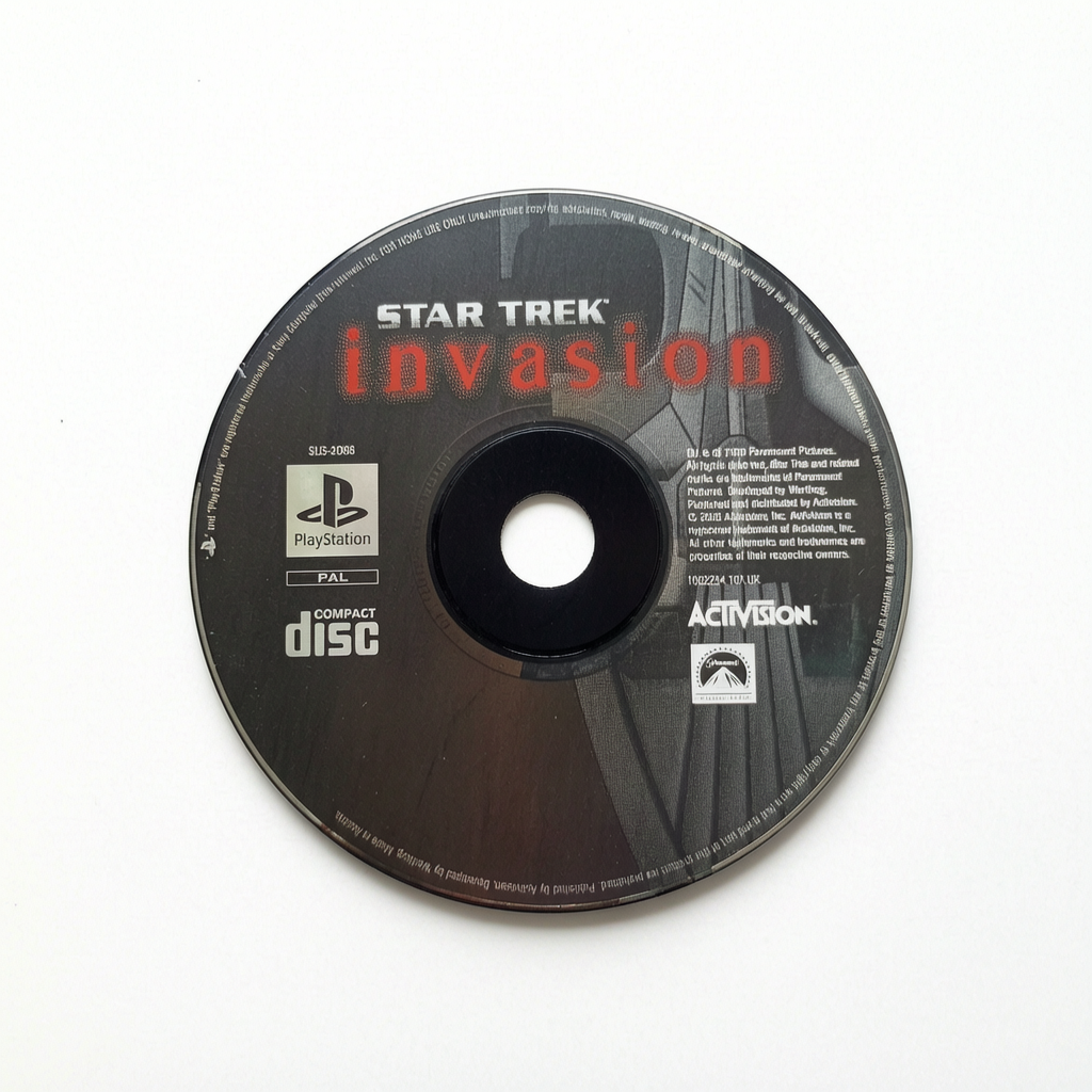 STARTRECK INVASION (disque seul) playstation 1 (PS1)