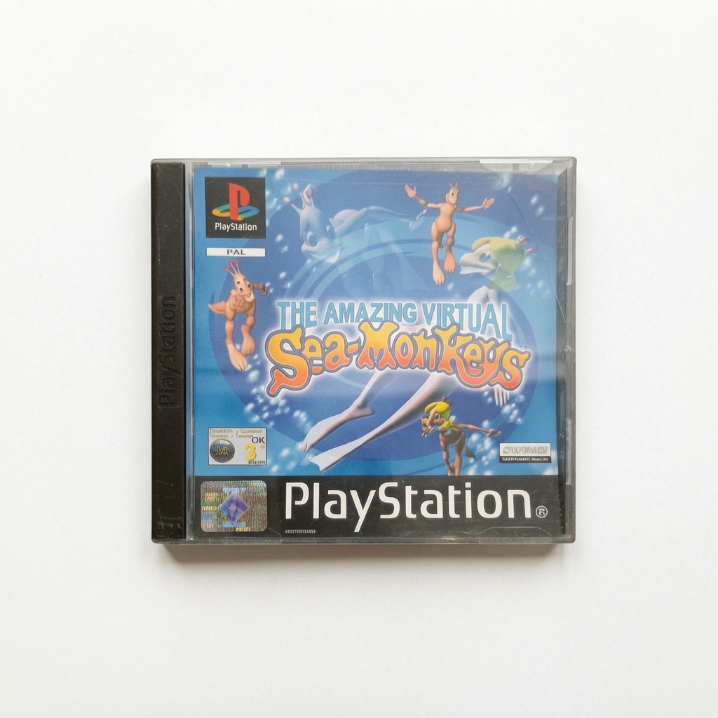 SEA-MONKEYS playstation 1 (PS1) version UK