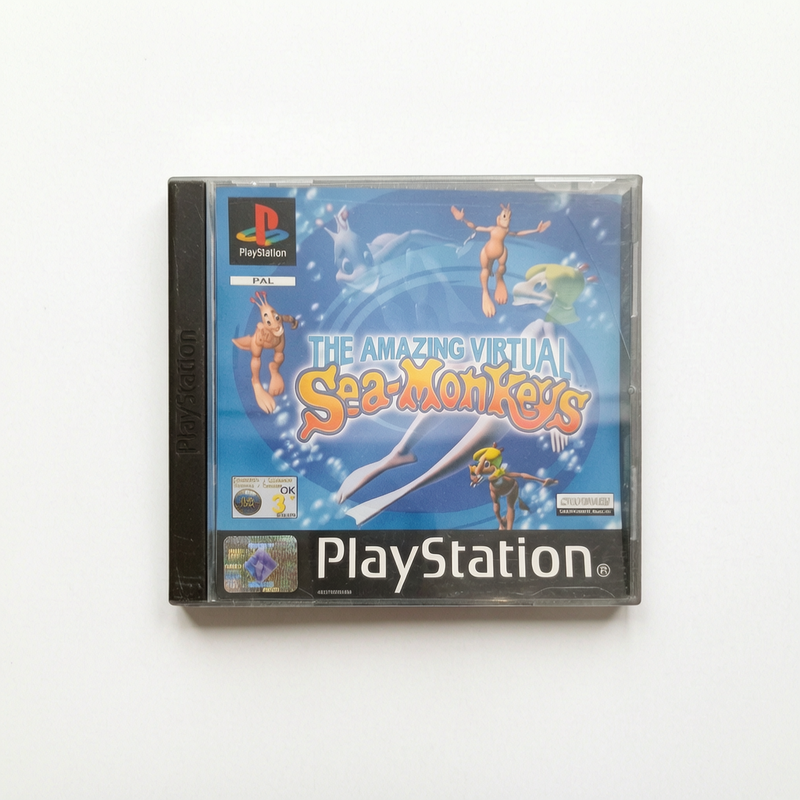 SEA-MONKEYS playstation 1 (PS1) version UK