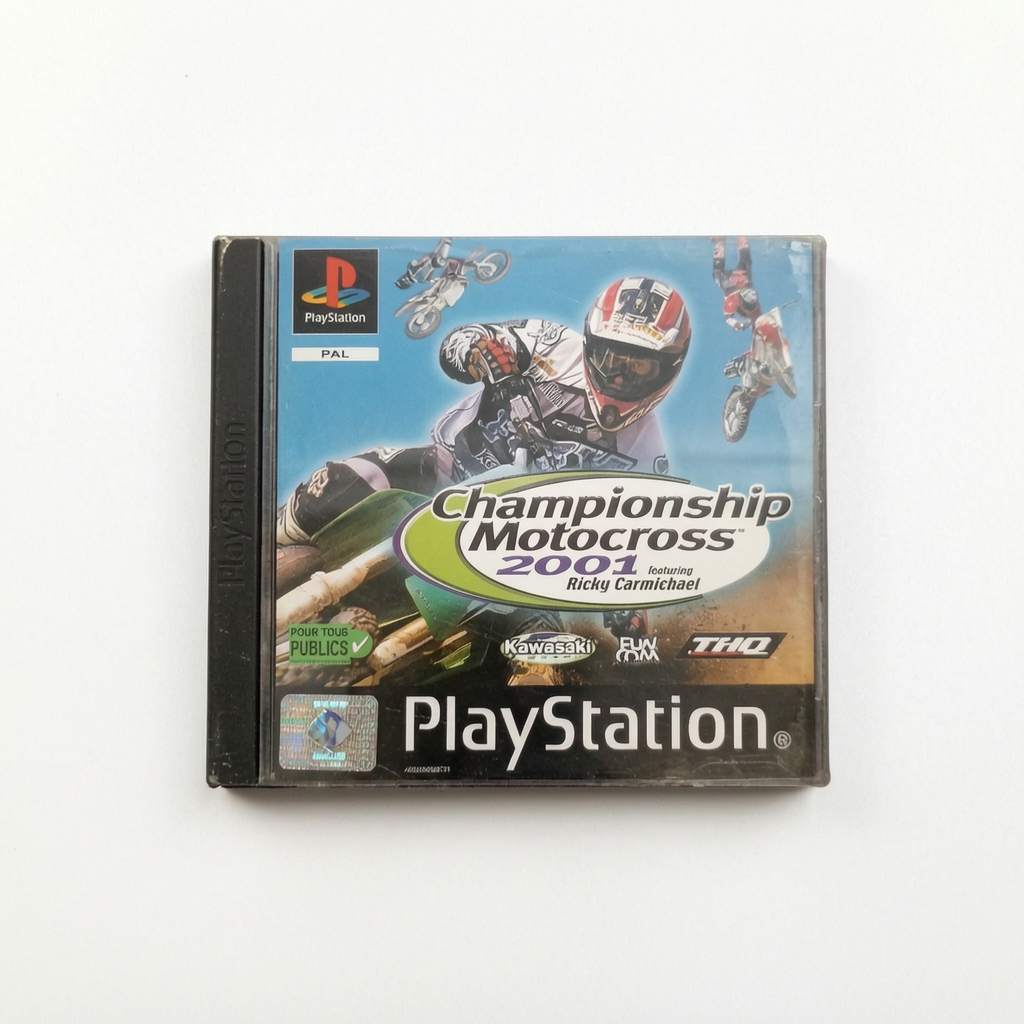 CHAMPIONSHIP MOTOCROSS 2001 Featuring Ricky Carmichael PlayStation 1 (PS1)