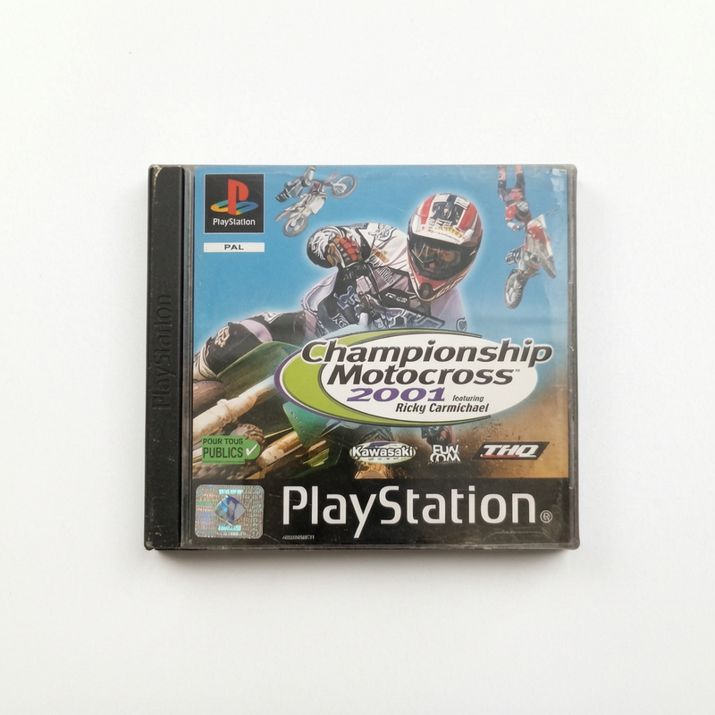 CHAMPIONSHIP MOTOCROSS 2001 Featuring Ricky Carmichael PlayStation 1 (PS1)