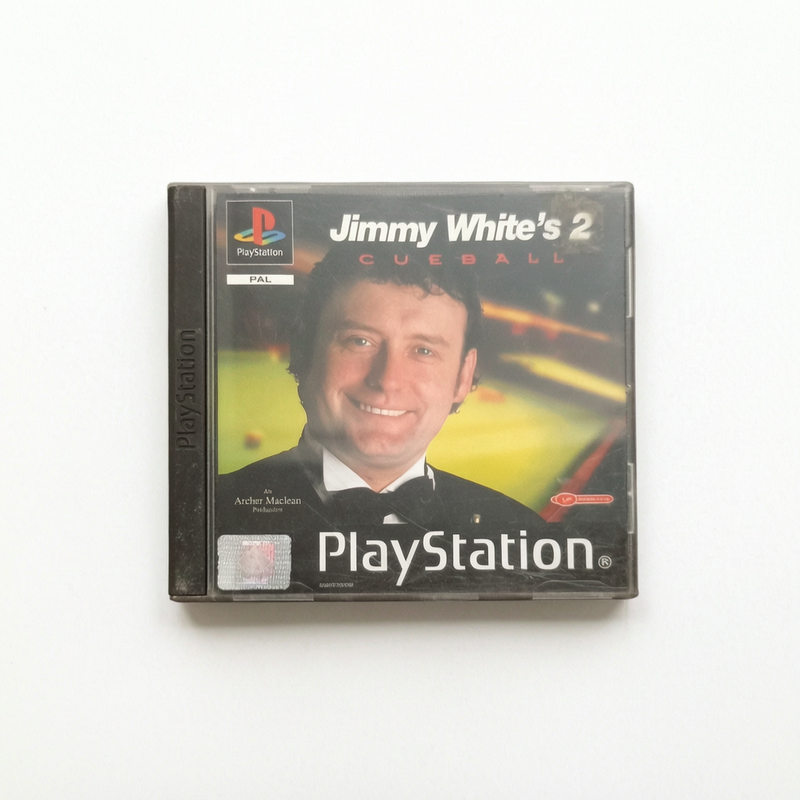 JIMMY WHITE’S 2 CUEBALL playstation 1 (PS1)