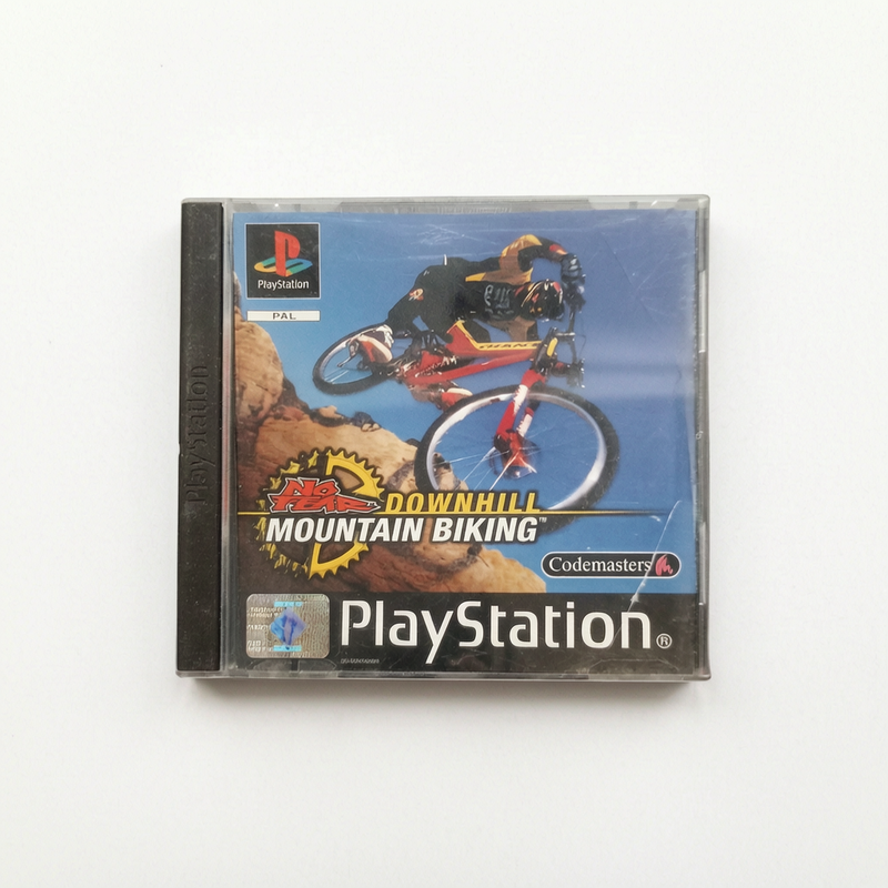 NO FEAR DOWNHILL MOUTAIN BIKING playstation 1 (PS1)