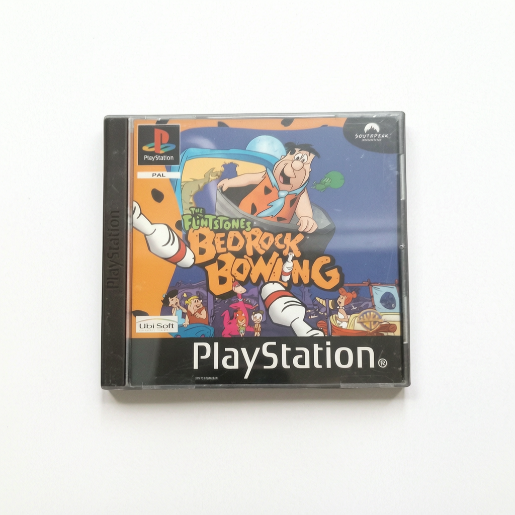THE FLINSTONES BEDROCK BOWLING playstation 1 (PS1) Version UK