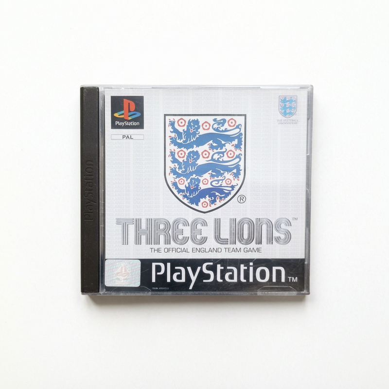 THREE LIONS playstation 1 (PS1) Version UK