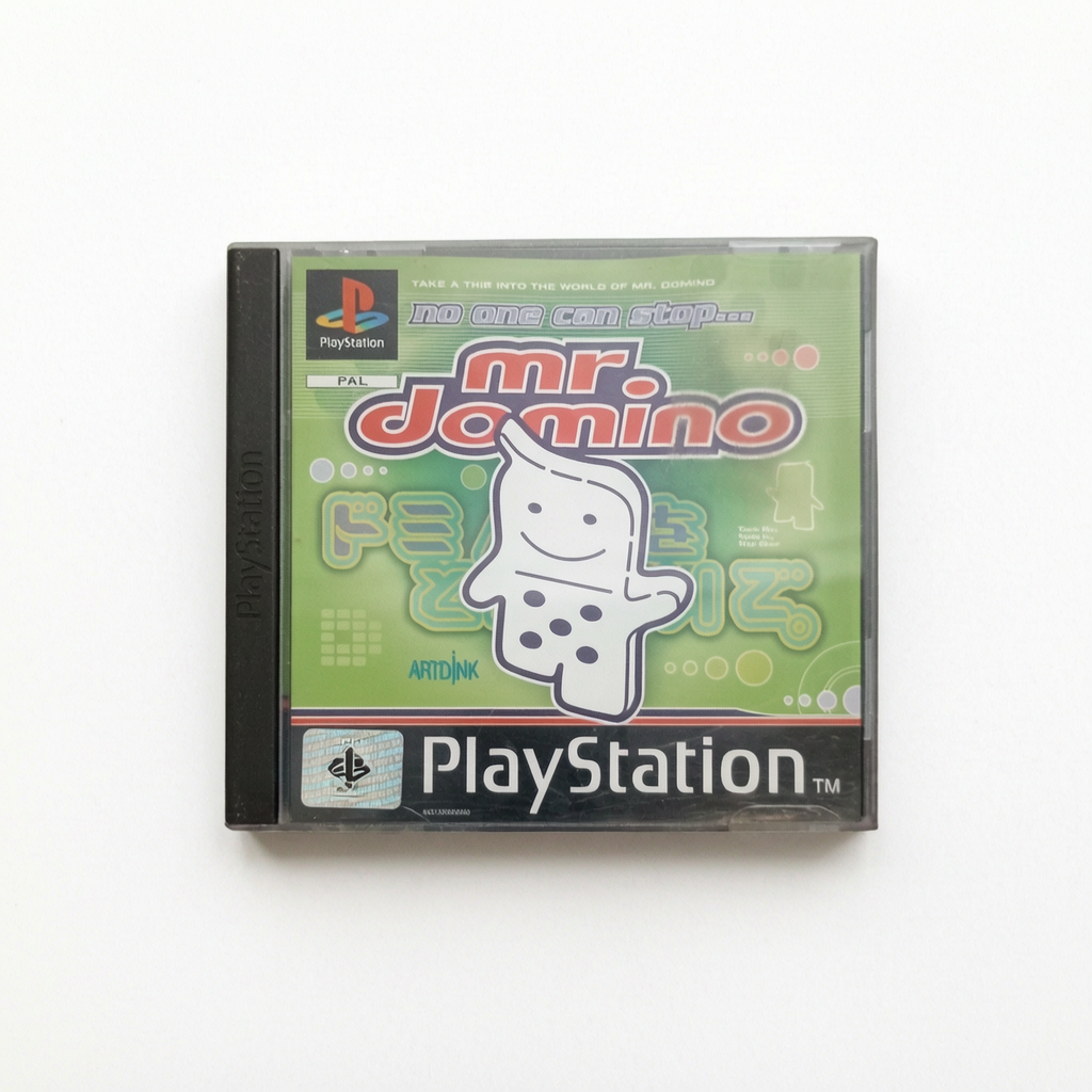 NO ONE CAN STOP MR DOMINO playstation 1 (PS1)