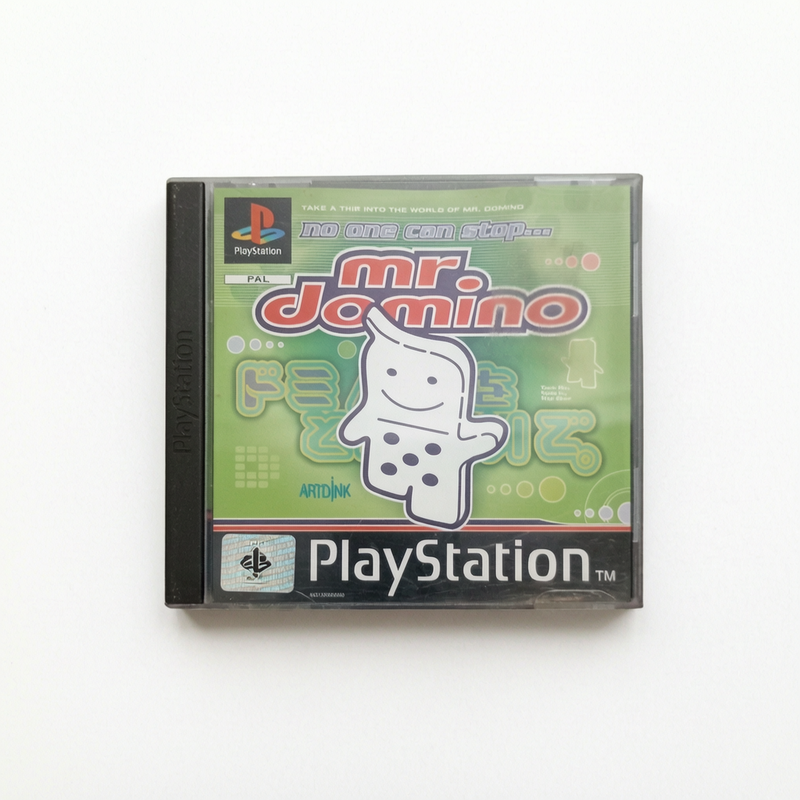 NO ONE CAN STOP MR DOMINO playstation 1 (PS1)