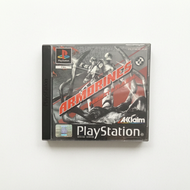 ARMORINES  PROJECT S.W.A.R.M playstation 1 (PS1)