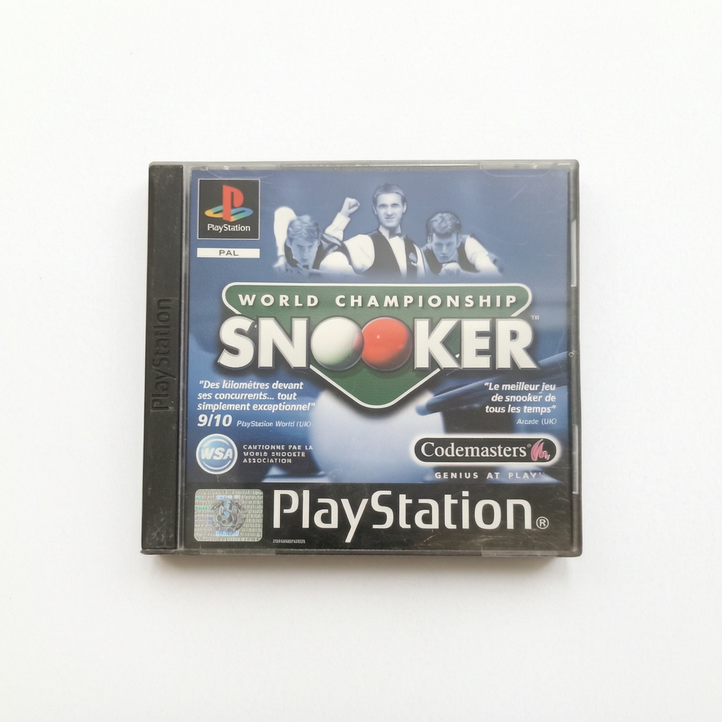 WORLD CHAMPIONSHIP SNOOKER playstation 1 (PS1)