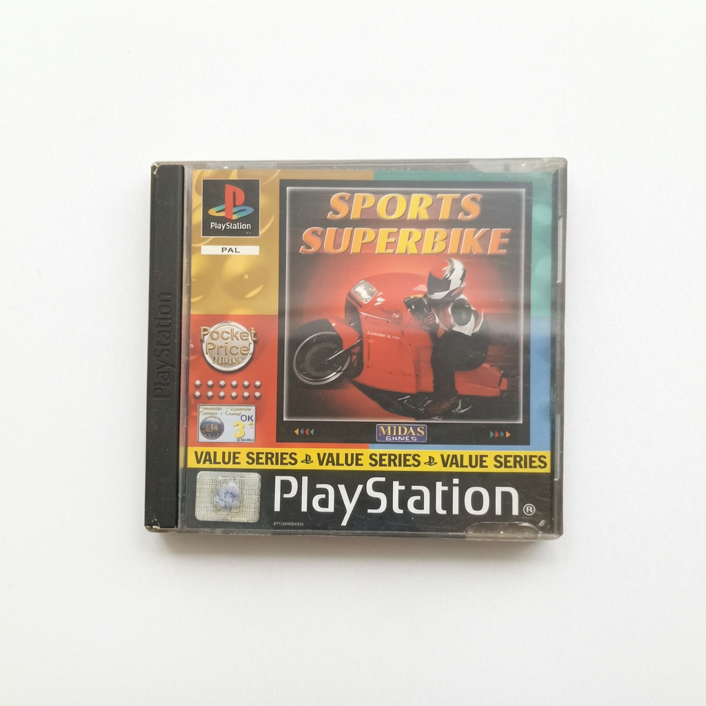 SPORTS SUPERBIKE playstation 1 (PS1) Version ITA
