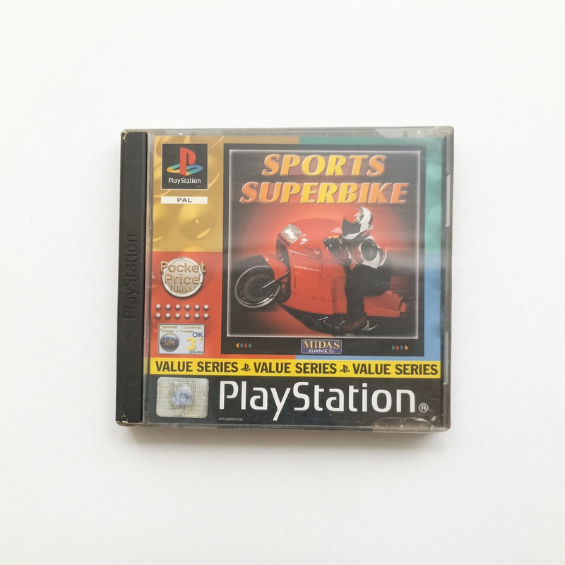 SPORTS SUPERBIKE playstation 1 (PS1) Version ITA