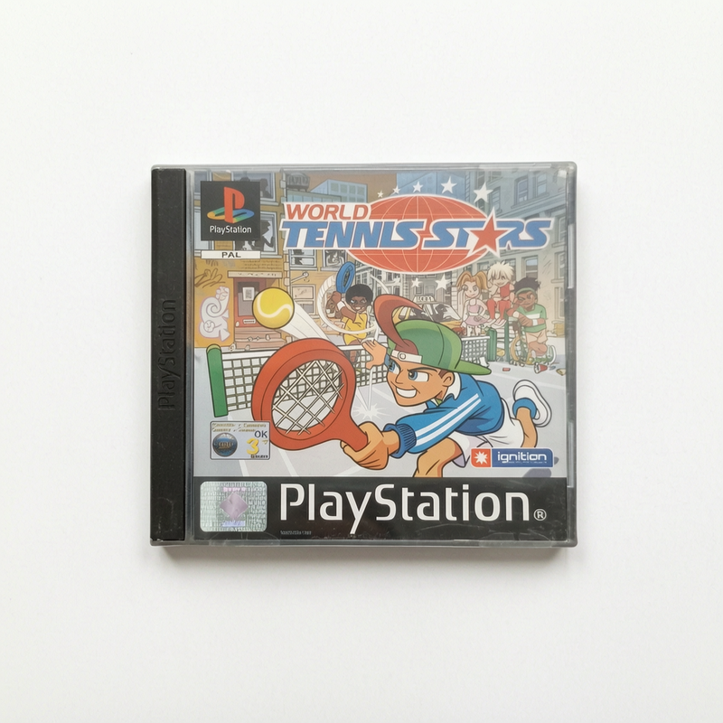 WORLD TENNIS STARS playstation 1 (PS1)