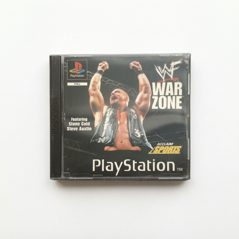 WWF WARZONE playstation 1 (PS1)