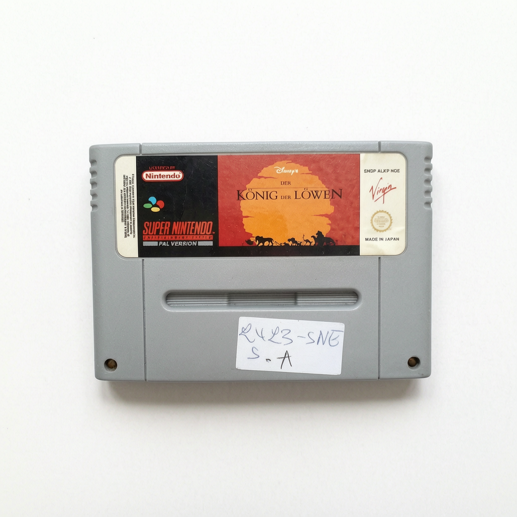 LE ROI LION super nintendo SNES