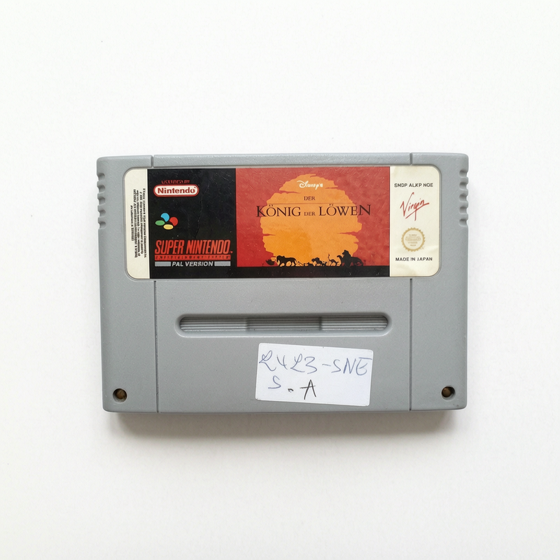 LE ROI LION super nintendo SNES