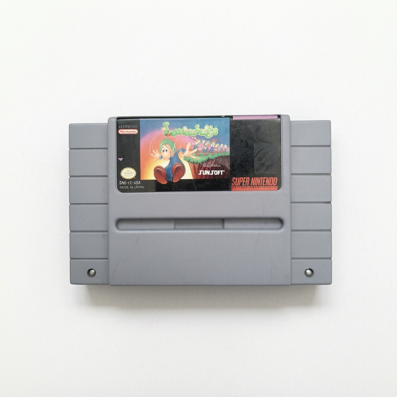 LEMMINGS super nintendo SNES