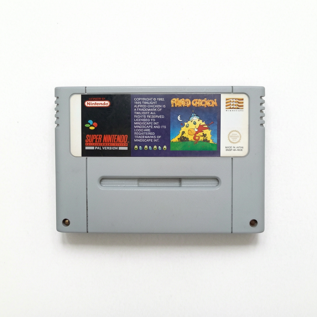 ALFRED CHICKEN super nintendo (SNES) Version NOE