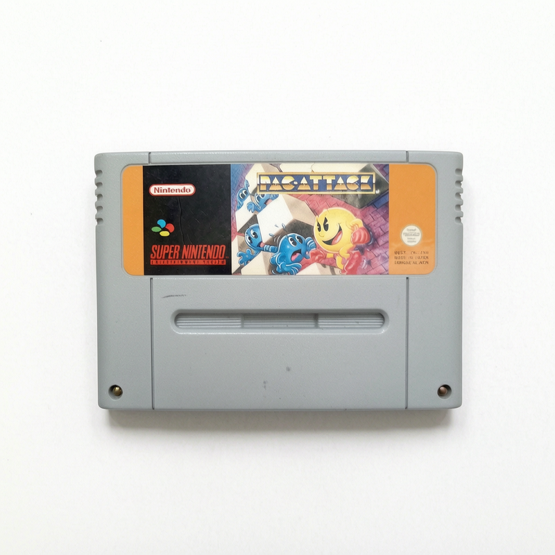 PAC-ATTACK super nintendo SNES