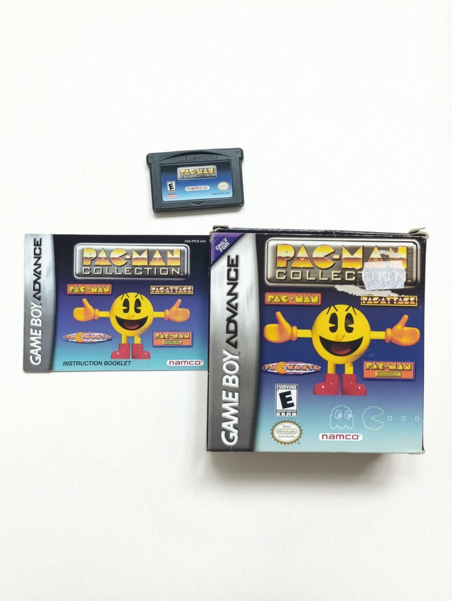 PAC MAN COLLECTION GameBoy Advance (GA) Version USA Complet