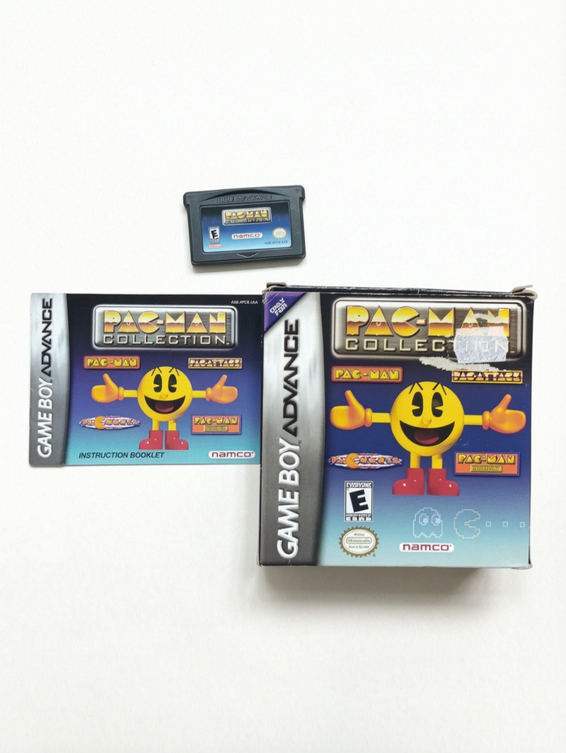 PAC MAN COLLECTION GameBoy Advance (GA) Version USA Complet