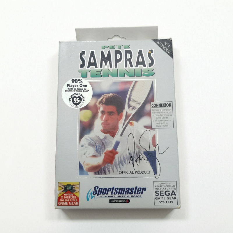PETE SAMPRAS TENNIS Sega GameGear