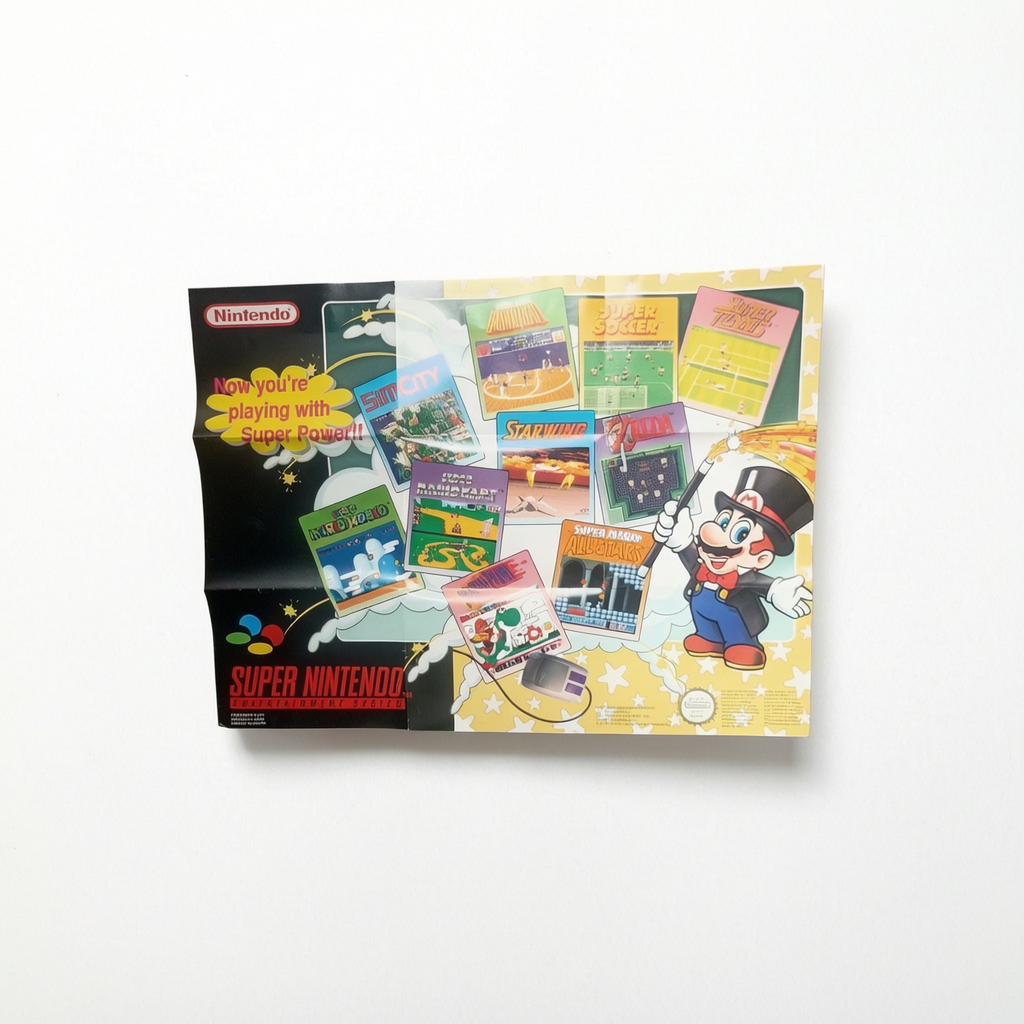 Dépliant SNSP-FAH-2 Super Nintendo
