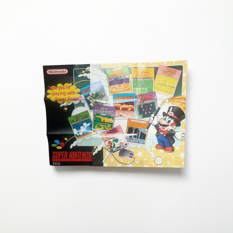 Dépliant SNSP-FAH-2 Super Nintendo