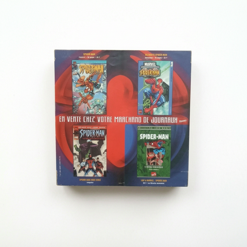 Insert publicitaire Marvel Spider-Man – Flyers magazines Panini / Marvel France (2002–2003) Playstation 1