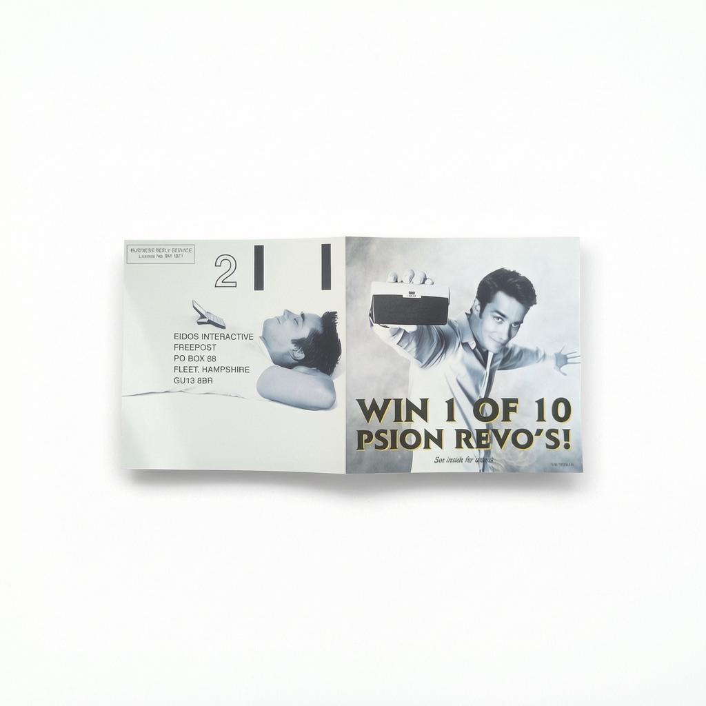 Insert concours EIDOS Playstation 1 (PS1)