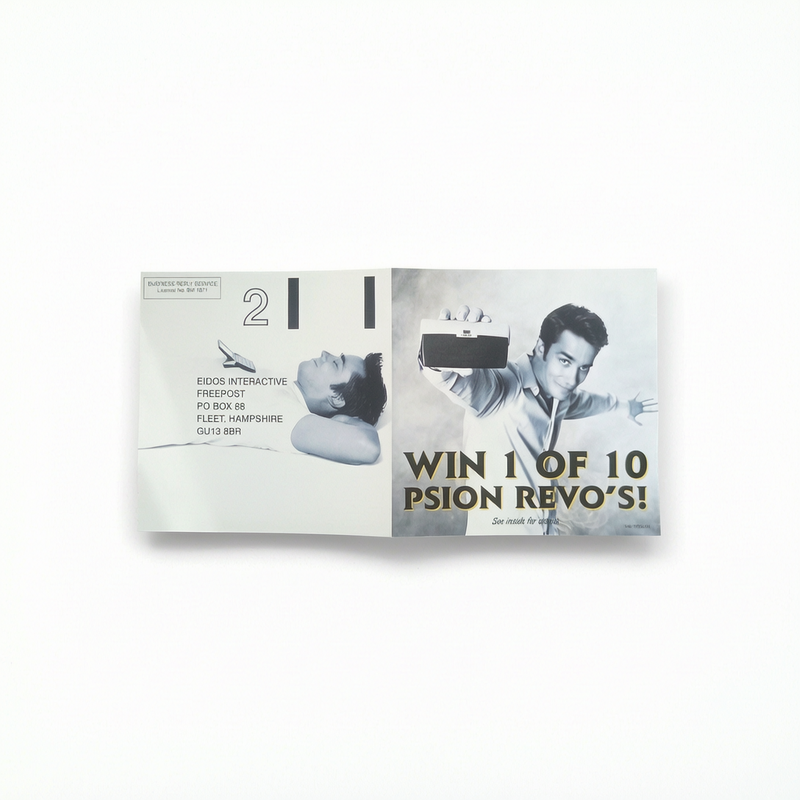Insert concours EIDOS Playstation 1 (PS1)