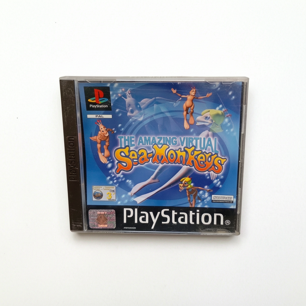 Sea-monkeys Playstation 1 (PS1) Version UK