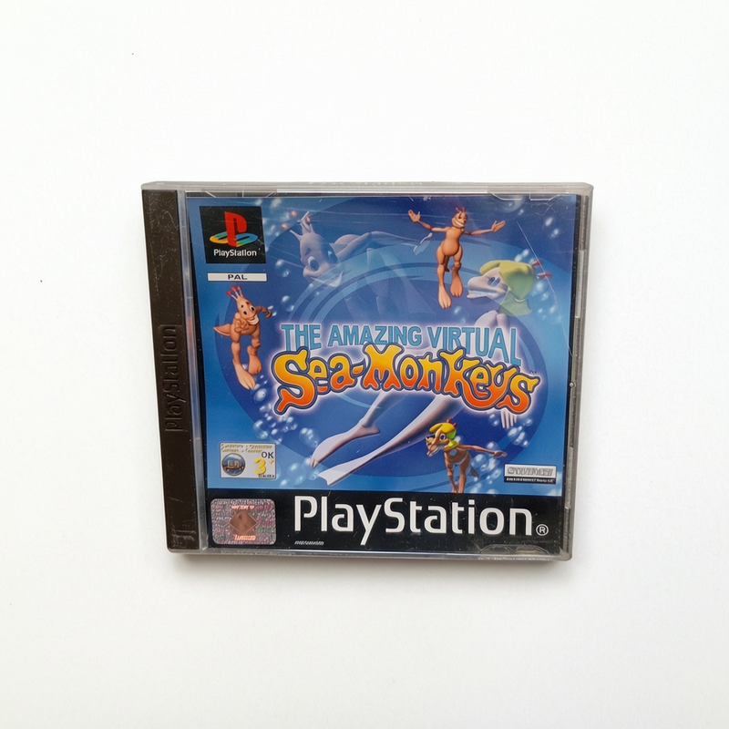 Sea-monkeys Playstation 1 (PS1) Version UK